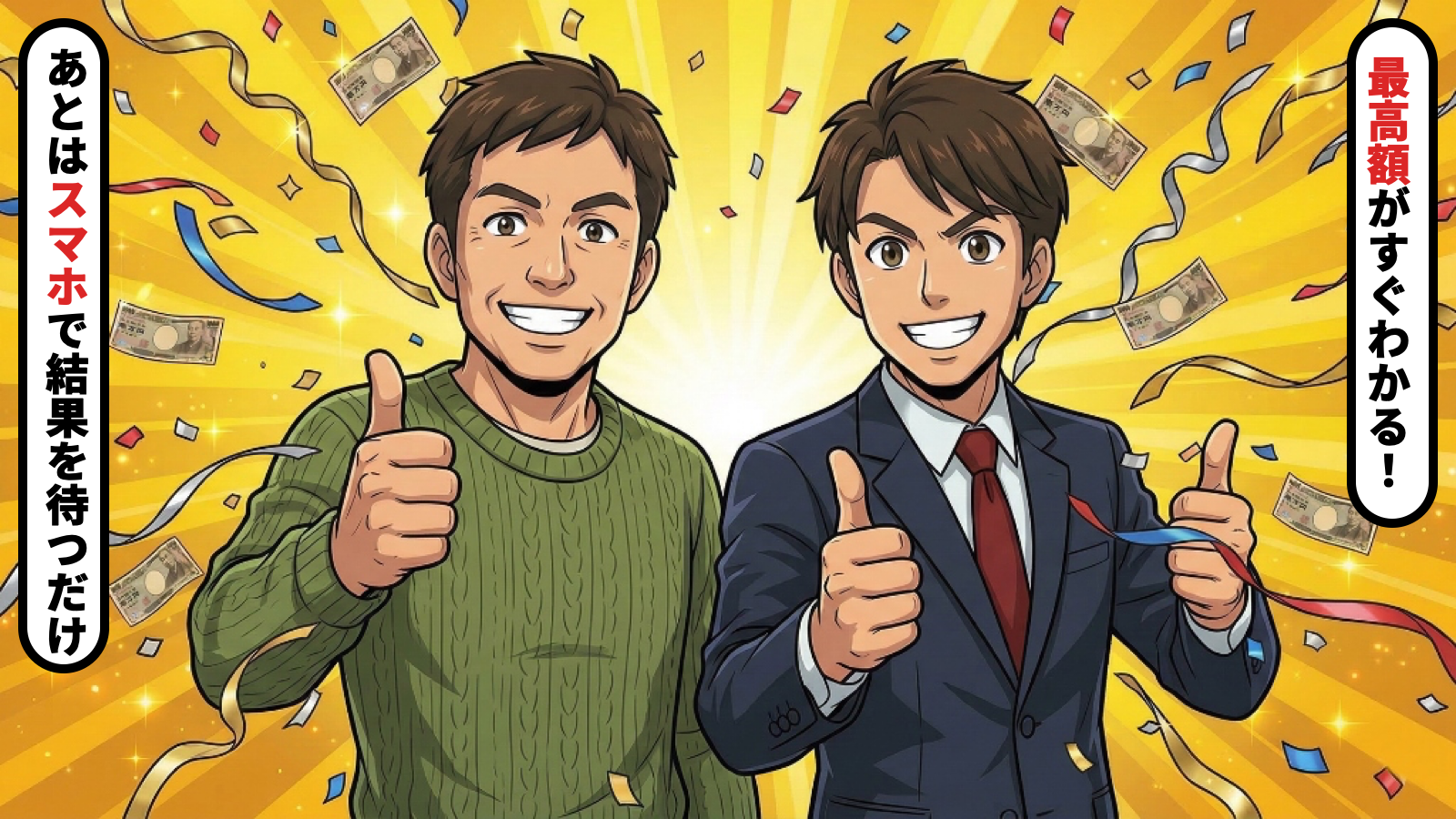 漫画8枚目：結果確認